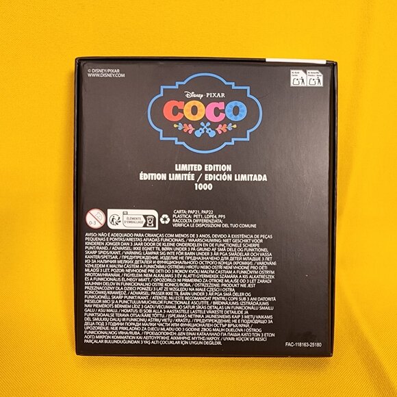 Loungefly Disney Pixar Coco Dante Dog Glow in the Dark LE Pin NEW - Picture 6 of 10